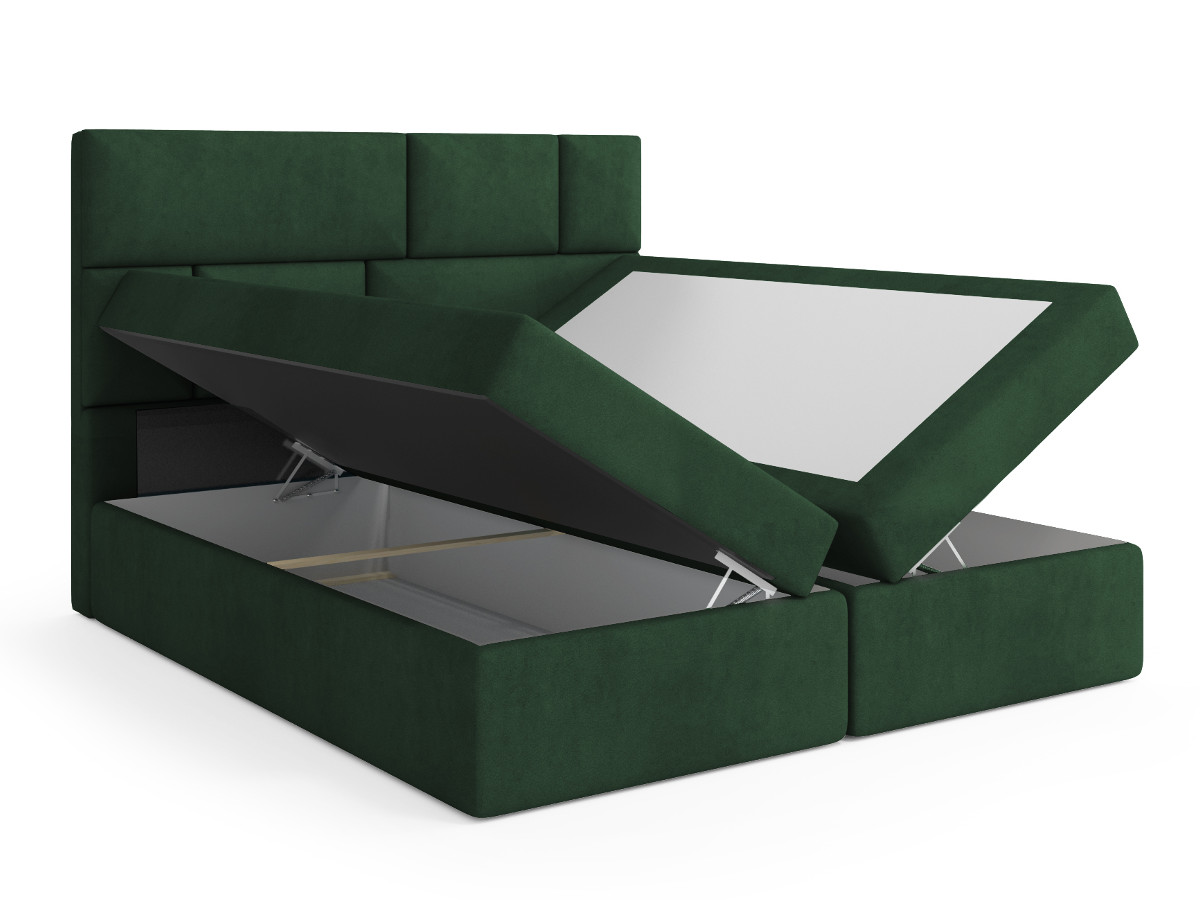Stilo continental bed folded out